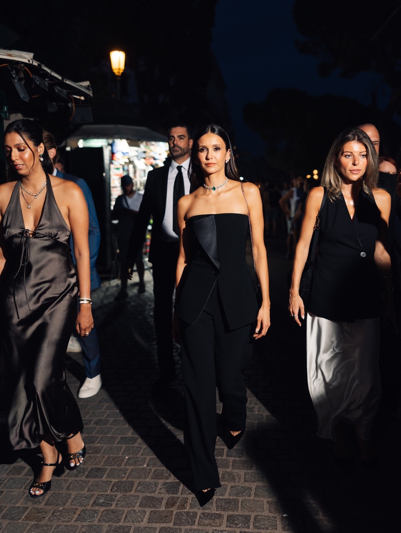 Nina Dobrev Radiates Effortless Chic at Global Film Festivals
