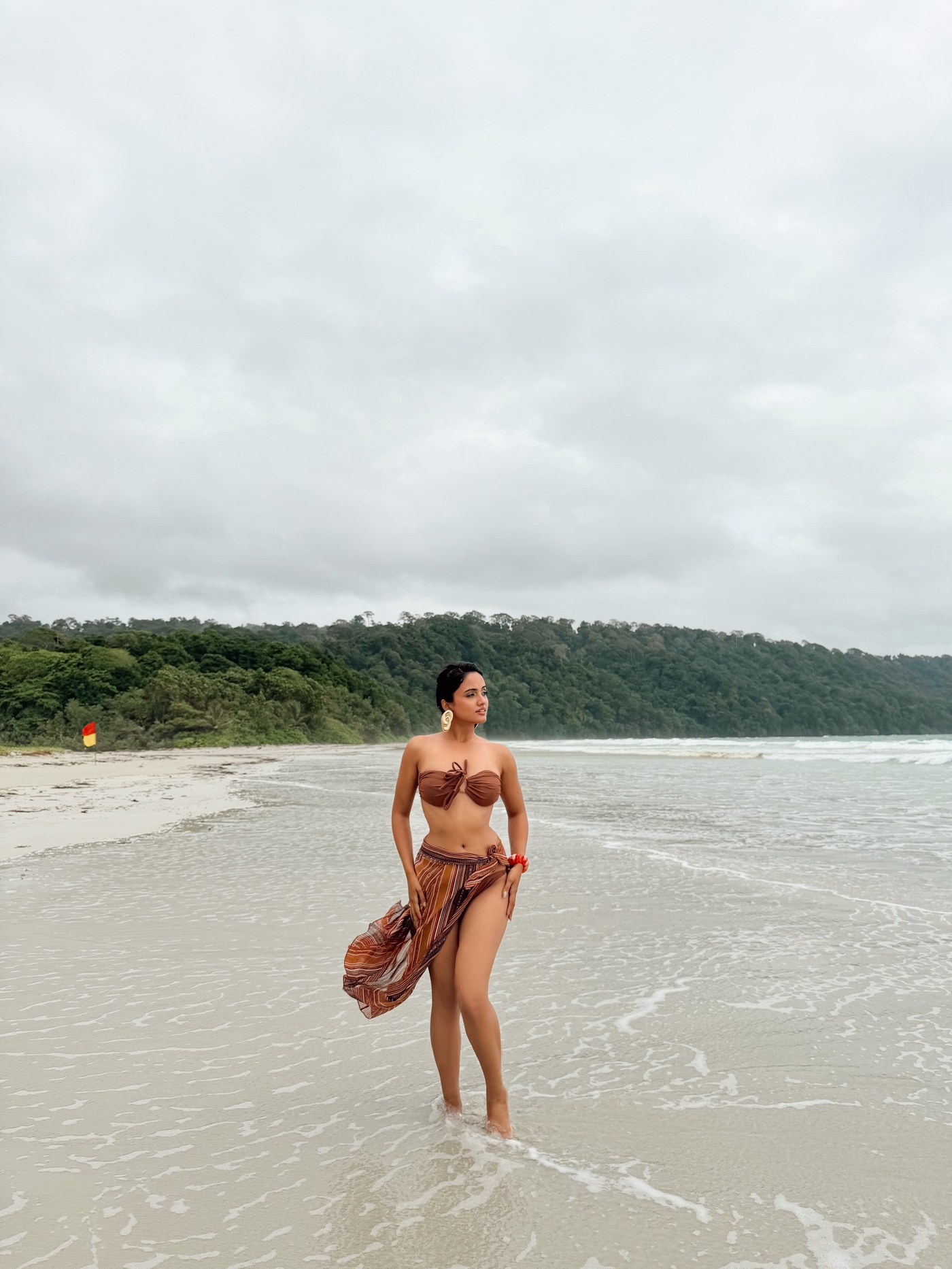 Nisha Guragain Nails the Ultimate Boho-Chic Beach Holiday Look