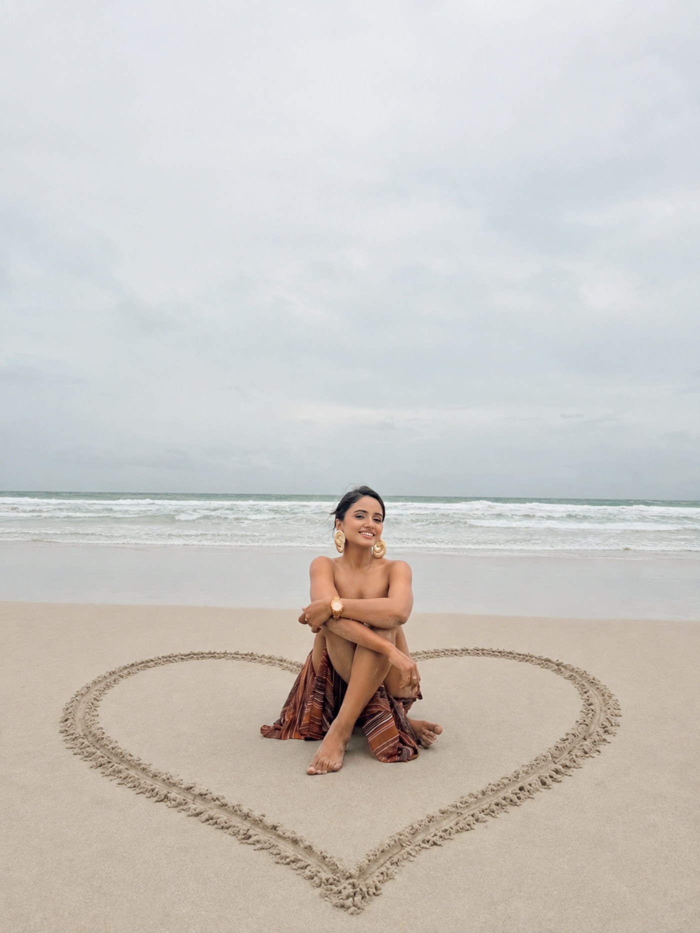 Nisha Guragain Nails the Ultimate Boho-Chic Beach Holiday Look