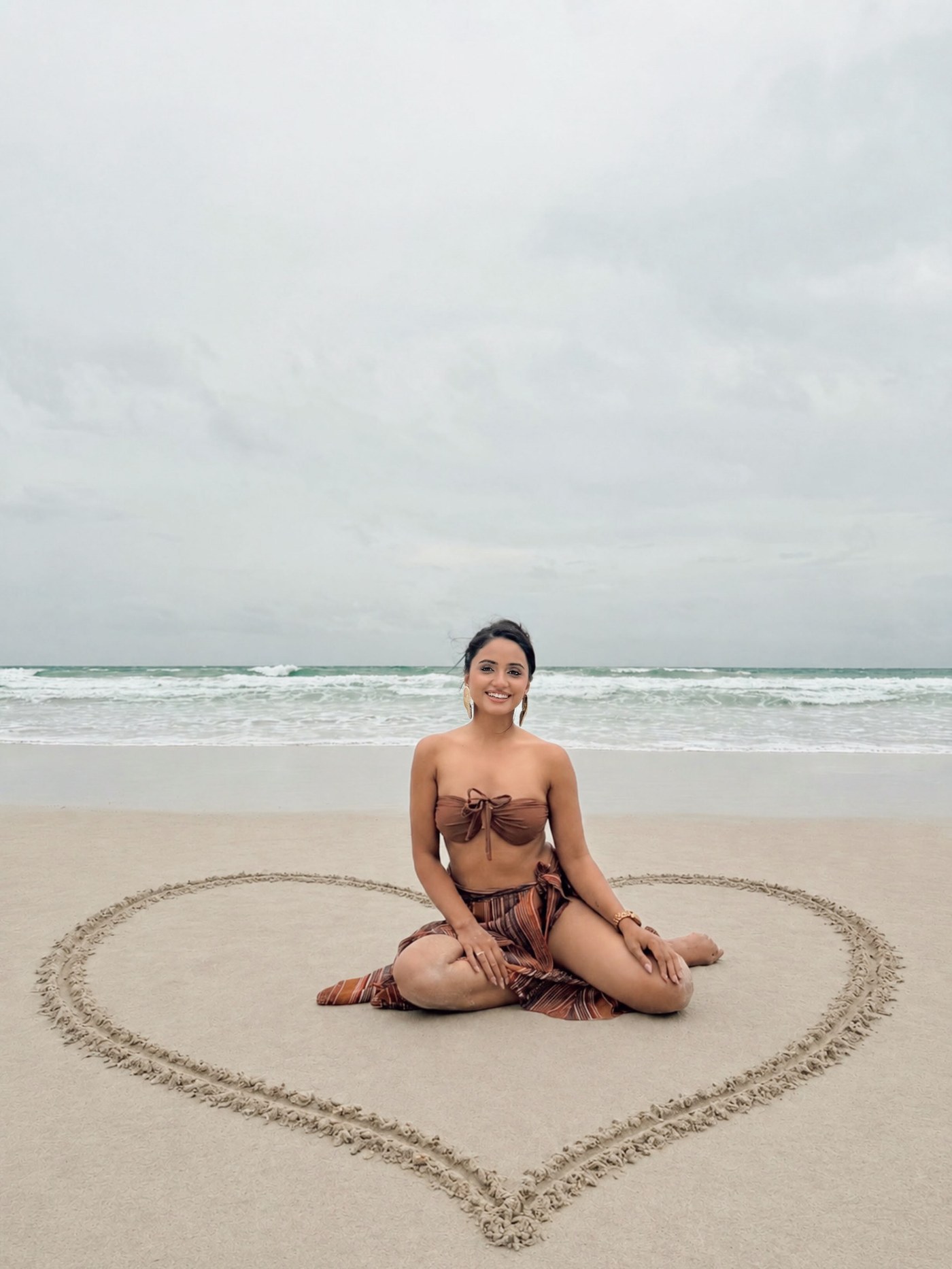 Nisha Guragain Nails the Ultimate Boho-Chic Beach Holiday Look