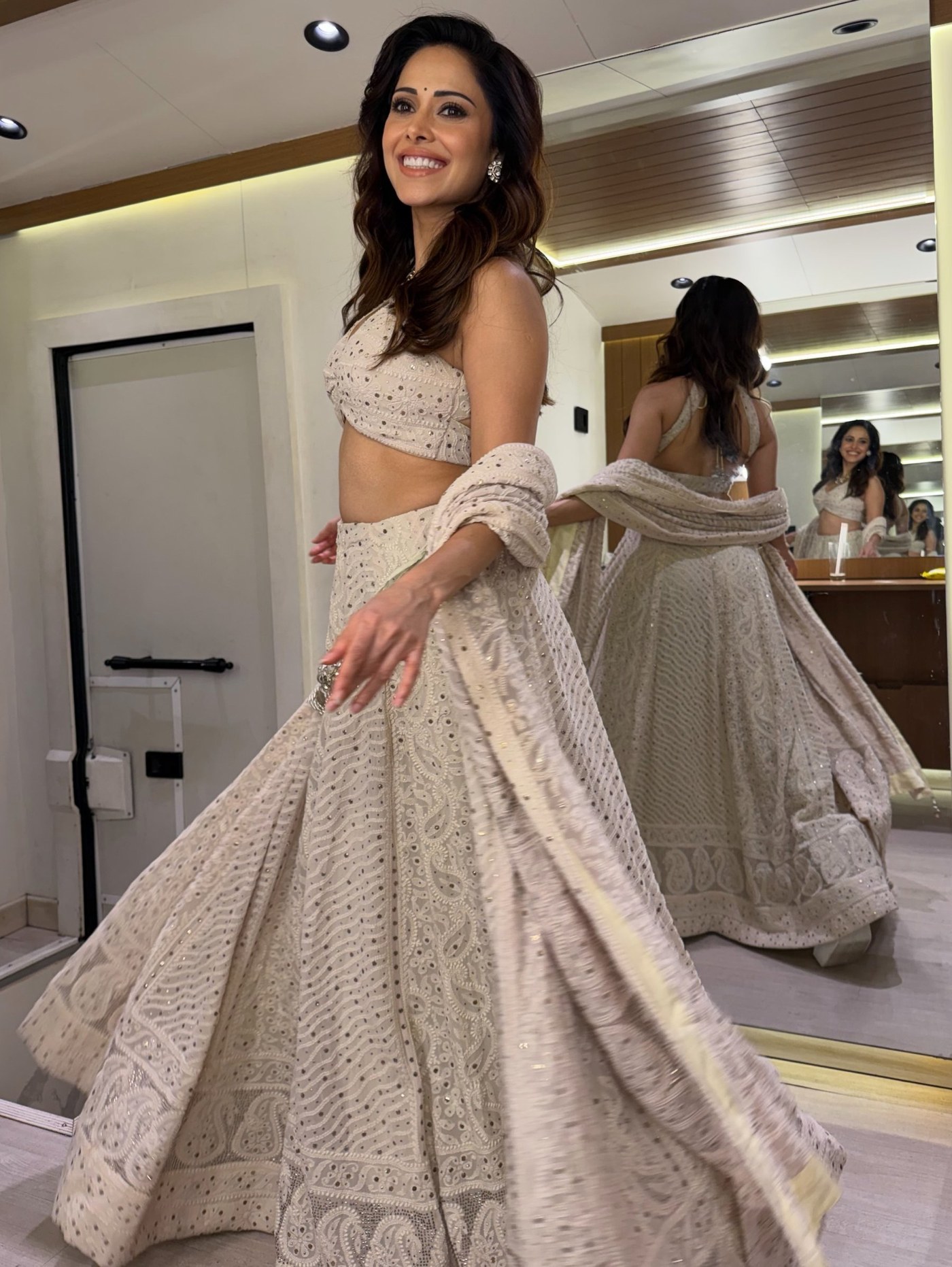 Nushrratt Bharuccha Redefines Ethnic Glamour with Subtle Sophistication
