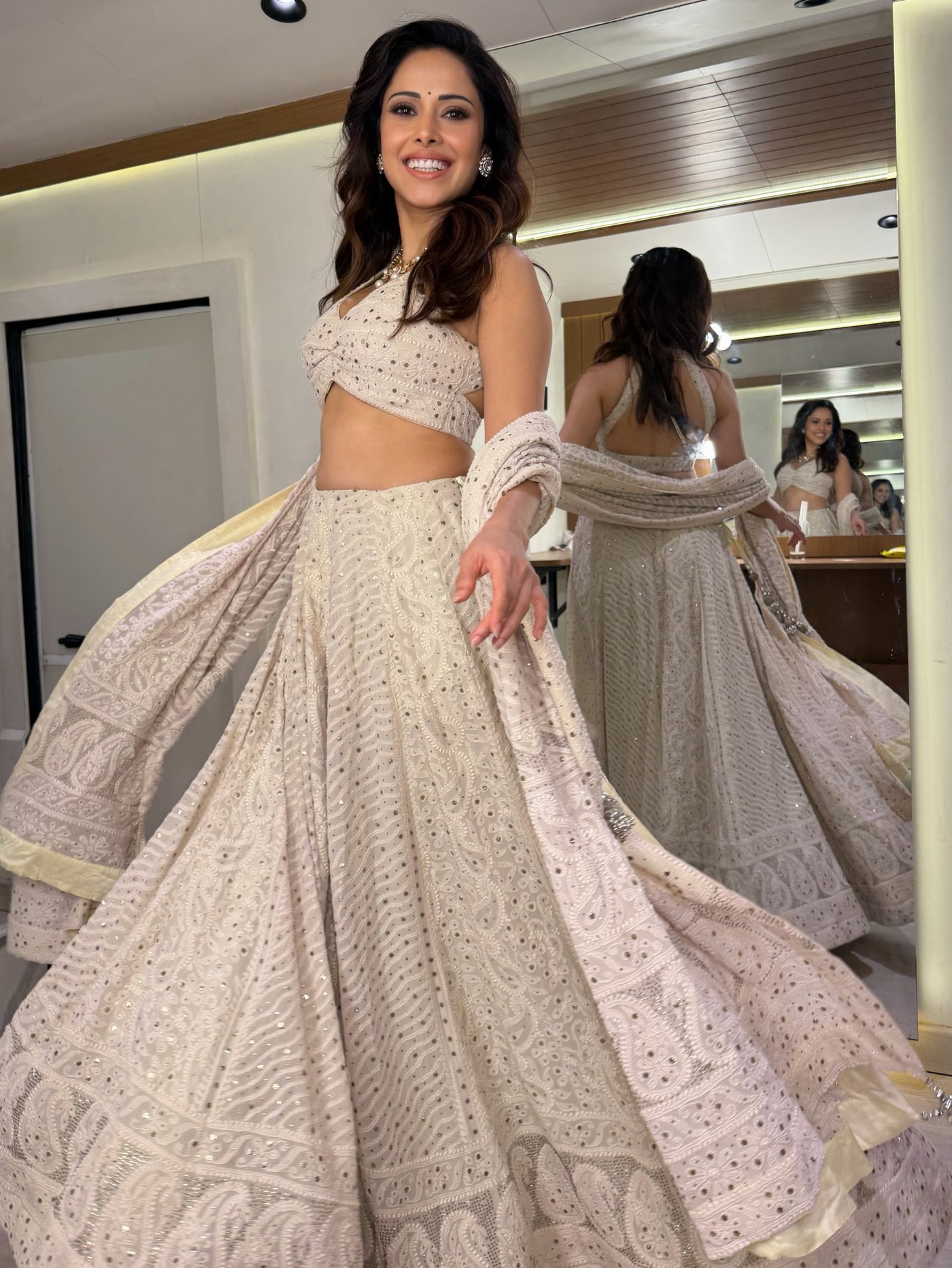 Nushrratt Bharuccha Redefines Ethnic Glamour with Subtle Sophistication