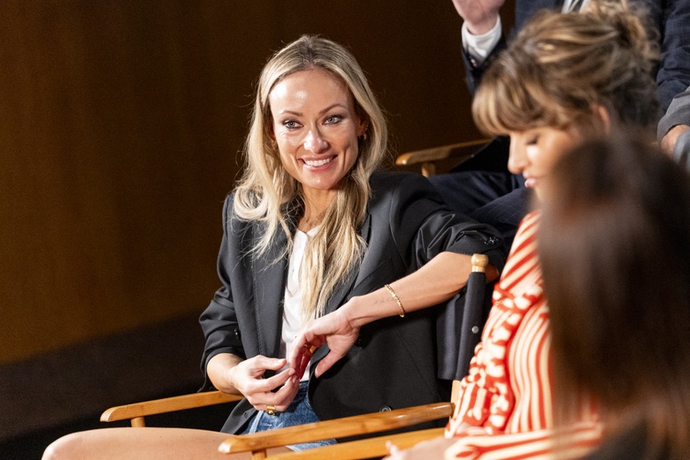 Olivia Wilde Steals the Spotlight in Chic Ensemble at Premiere Event