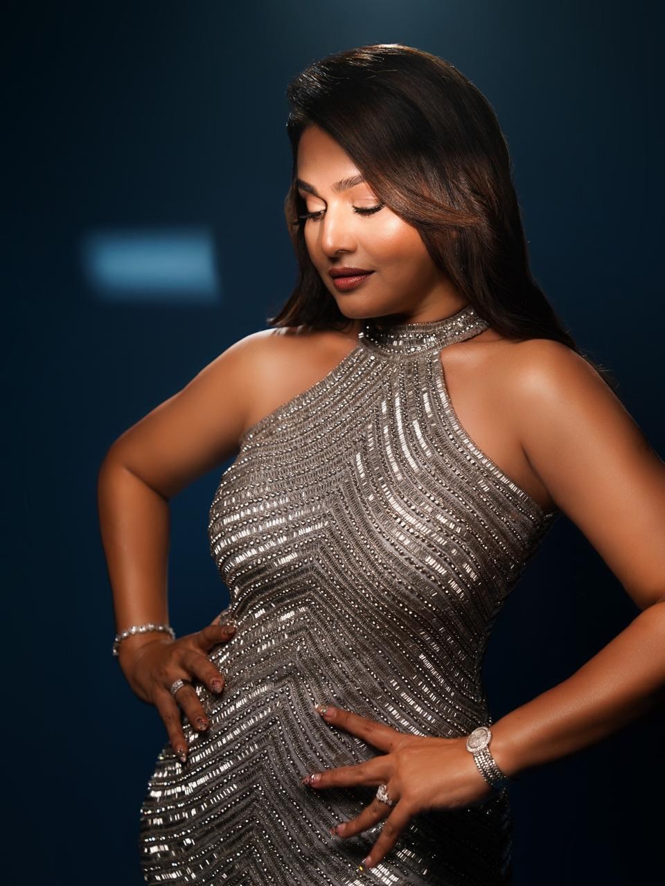 Pakhi Hegde's Exotic Glamour: Mastering Effortless Sophistication