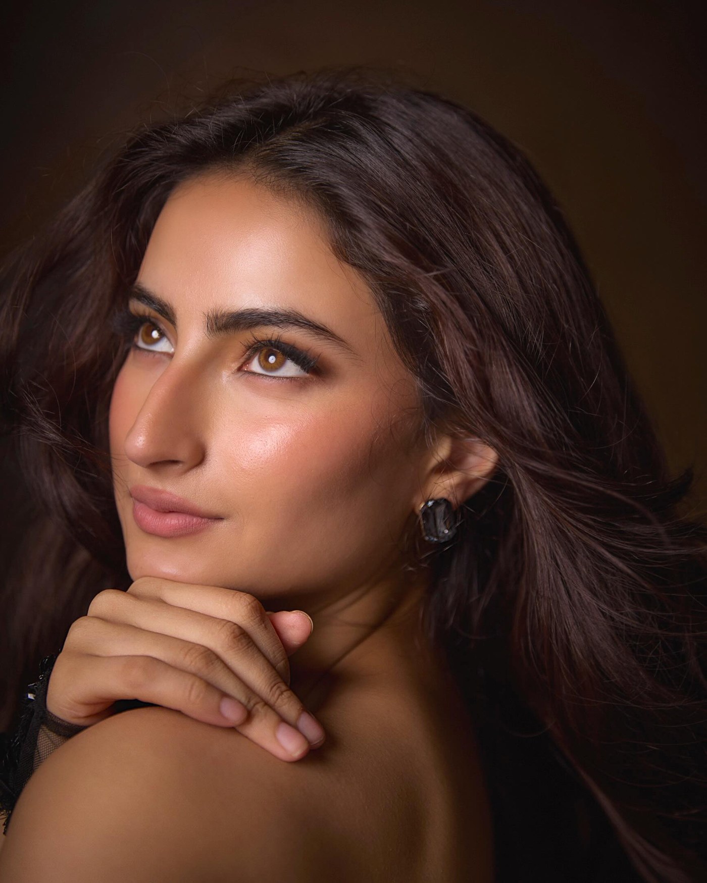 Palak Tiwari Steals the Spotlight in Bold Black Mini Dress Look