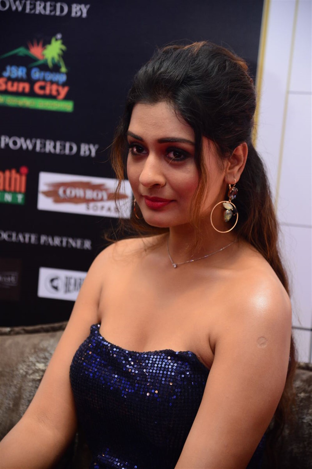 Payal Rajput's Sparkling Glamour at the Event