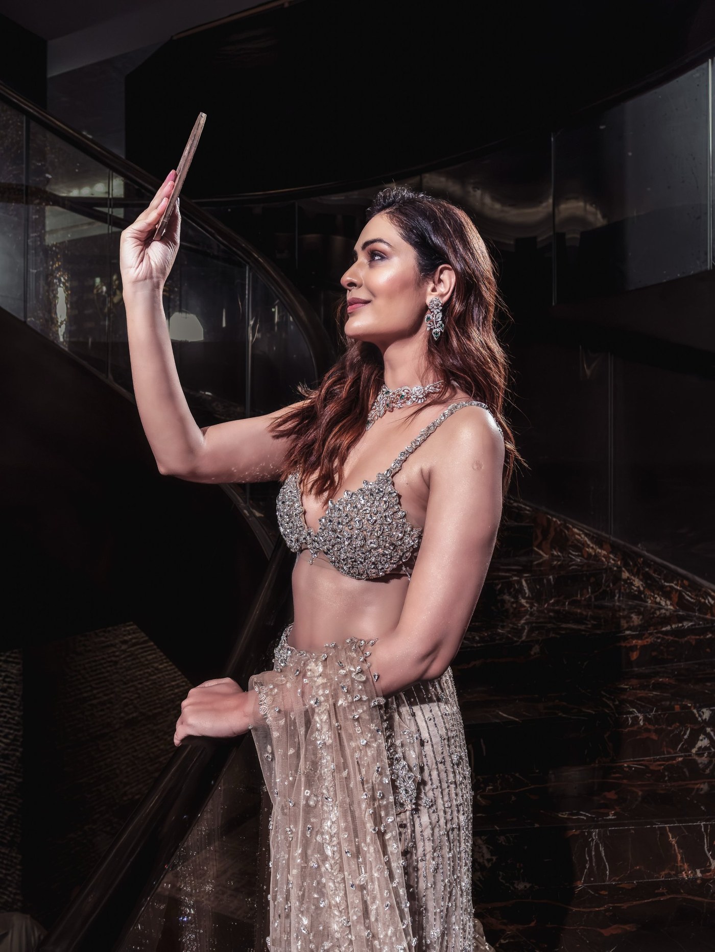 Payal Rajput Shines in Dazzling Silver, Defining Modern Indian Glamour