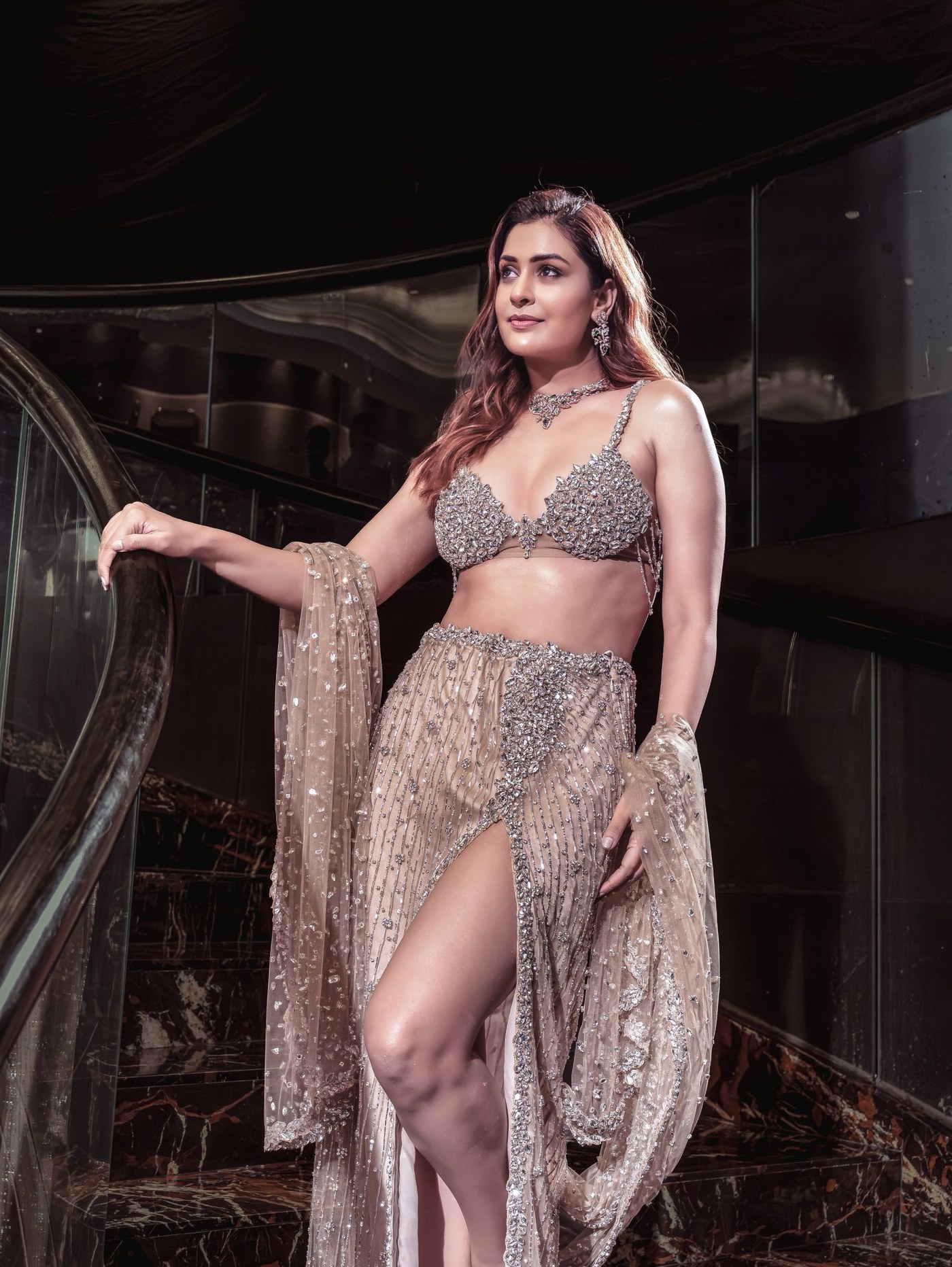 Payal Rajput Shines in Dazzling Silver, Defining Modern Indian Glamour