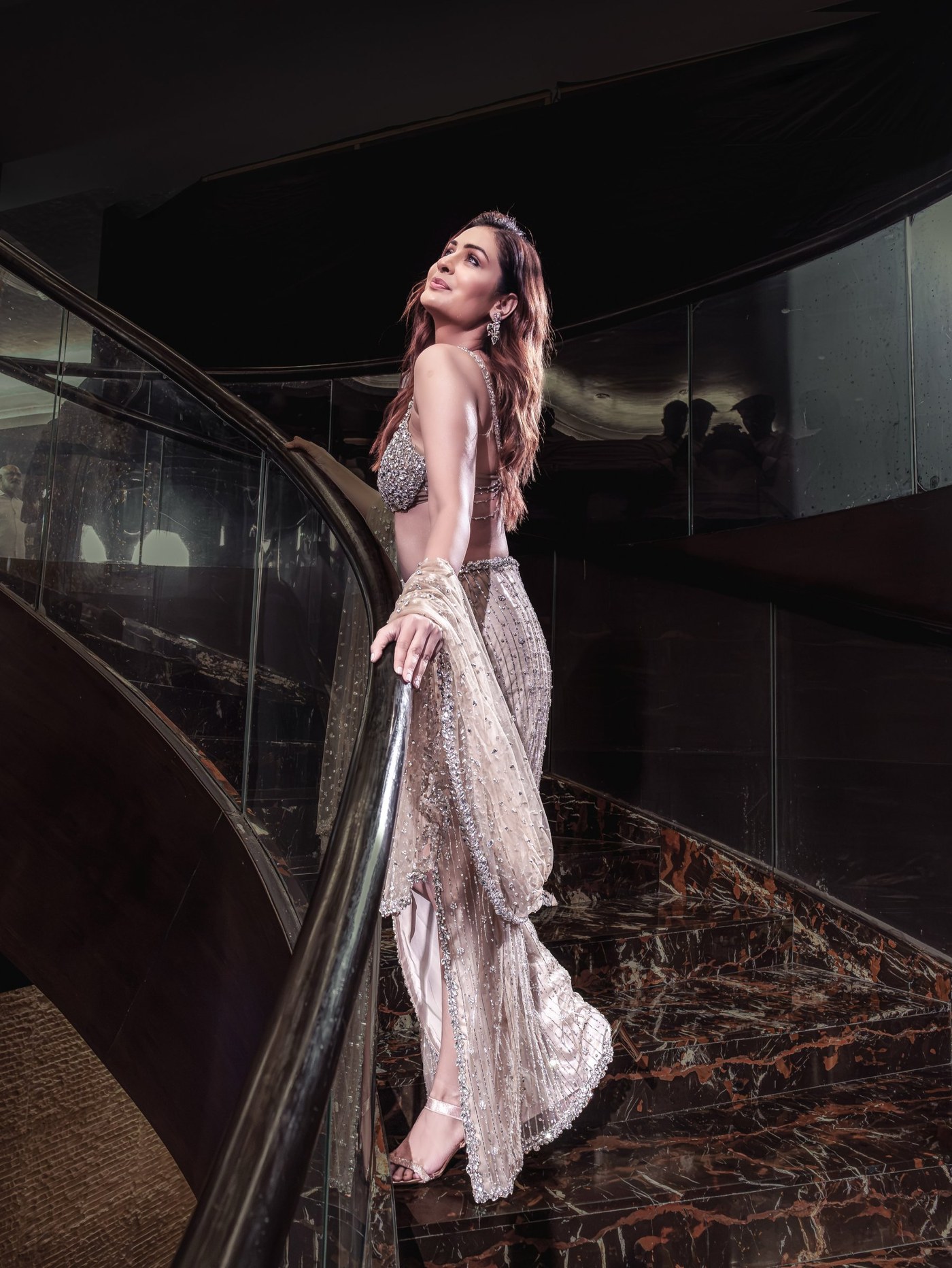 Payal Rajput Shines in Dazzling Silver, Defining Modern Indian Glamour