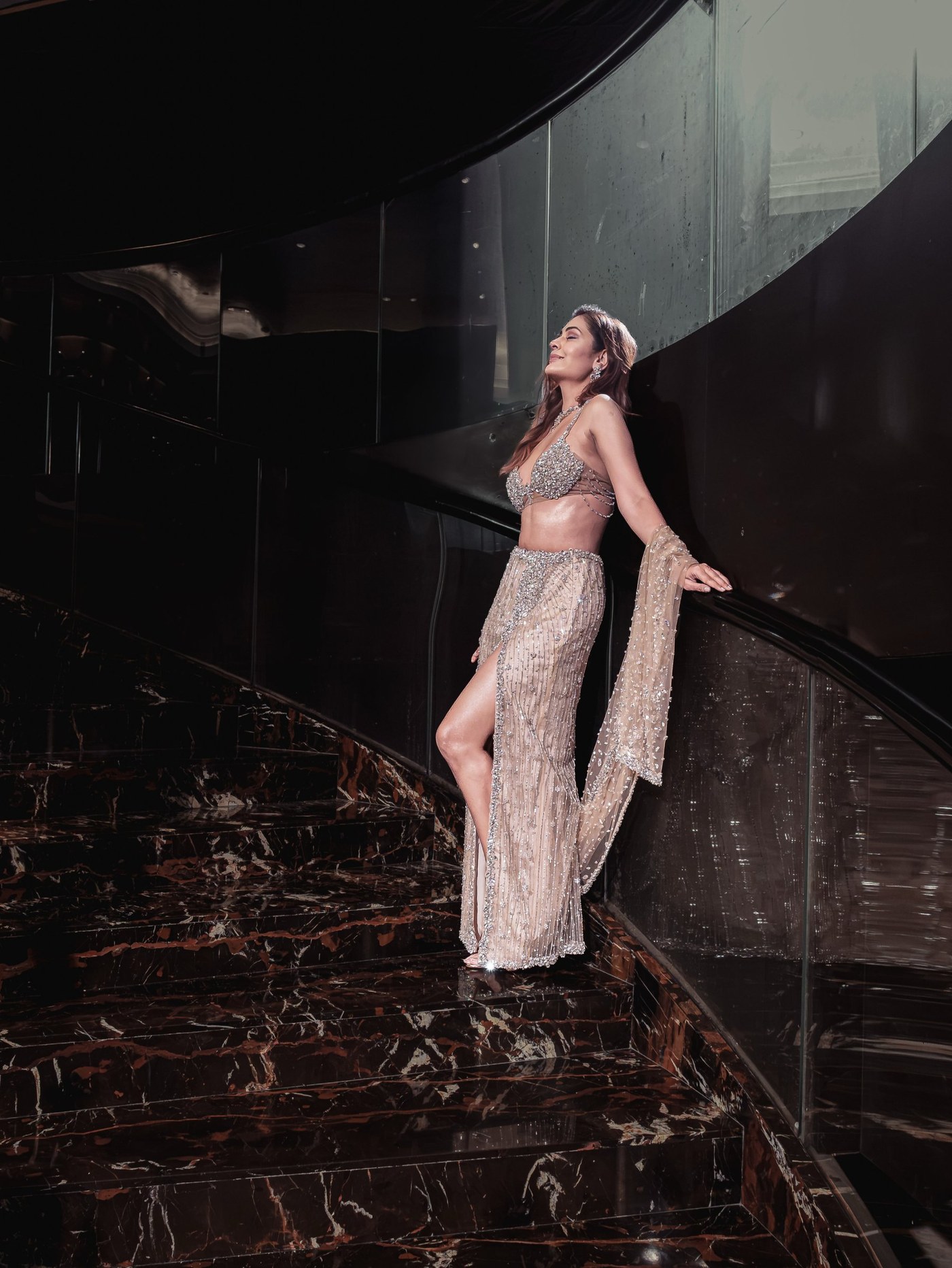 Payal Rajput Shines in Dazzling Silver, Defining Modern Indian Glamour