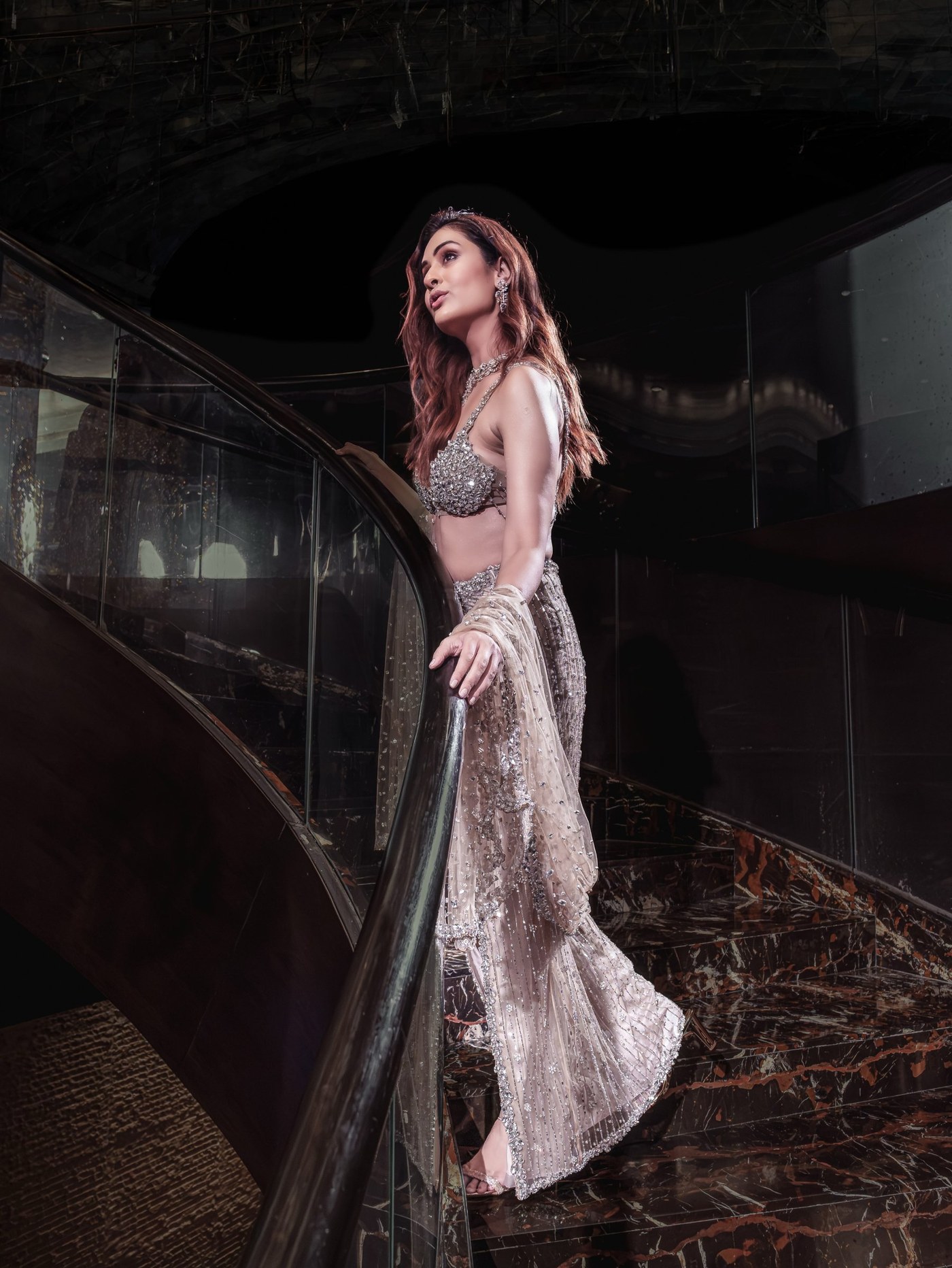 Payal Rajput Shines in Dazzling Silver, Defining Modern Indian Glamour