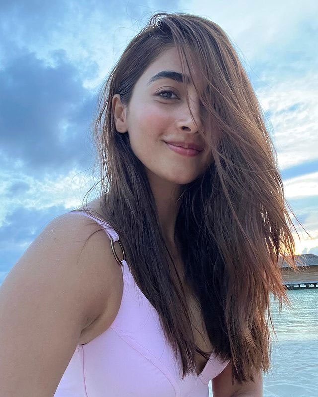 Pooja Hegde's Festive Launch: Teal and Maroon Takes Center Stage