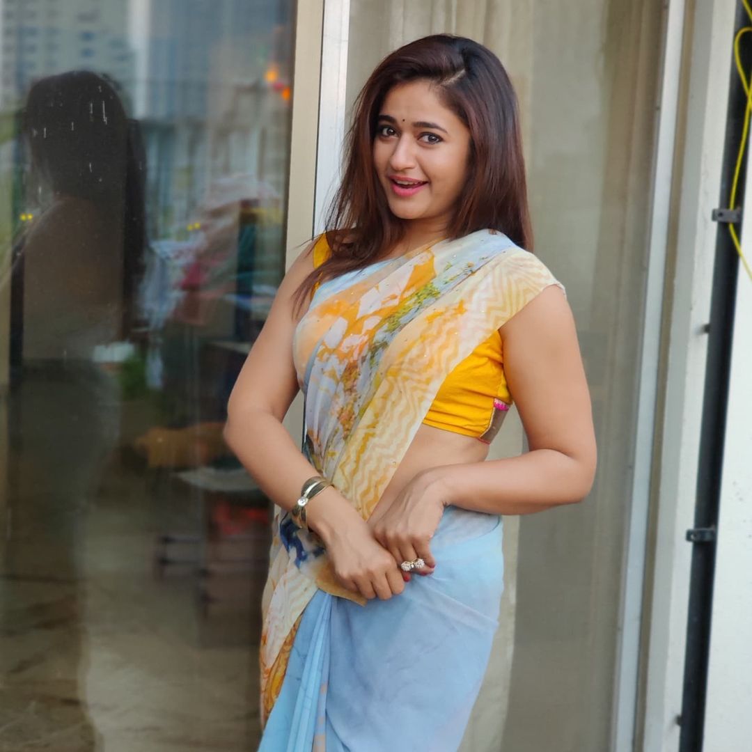 Poonam Bajwa's Stunning Colorful Saree Looks