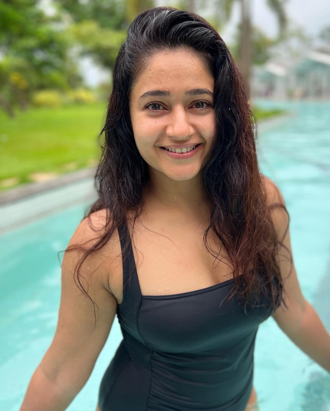Poonam Bajwa Stunning Swimsuit Photos Glamour Shots
