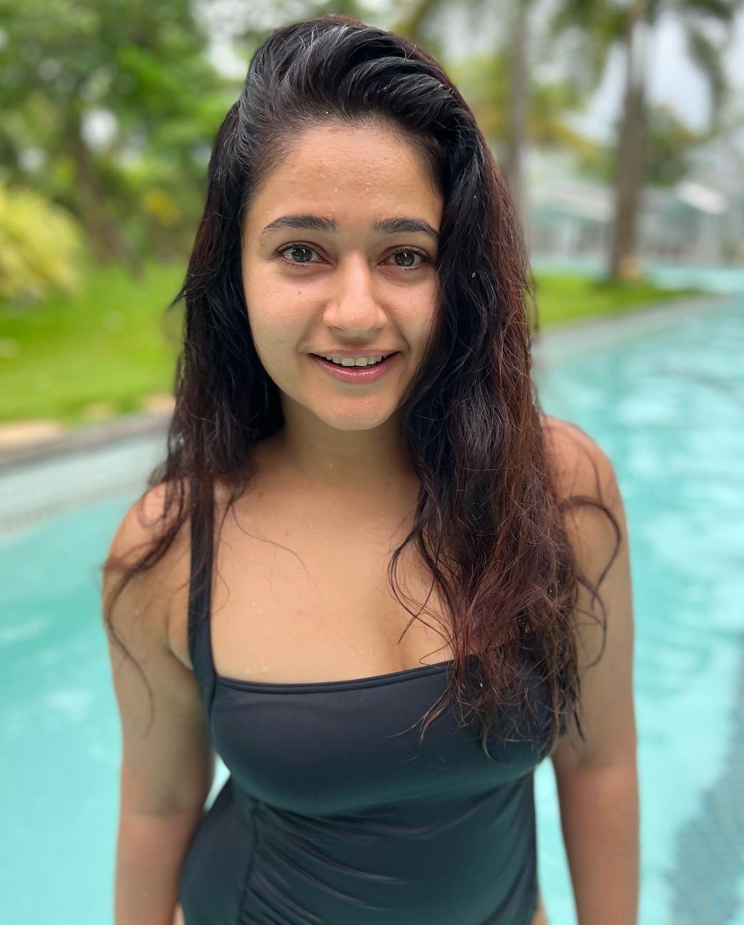 Poonam Bajwa Stunning Swimsuit Photos Glamour Shots