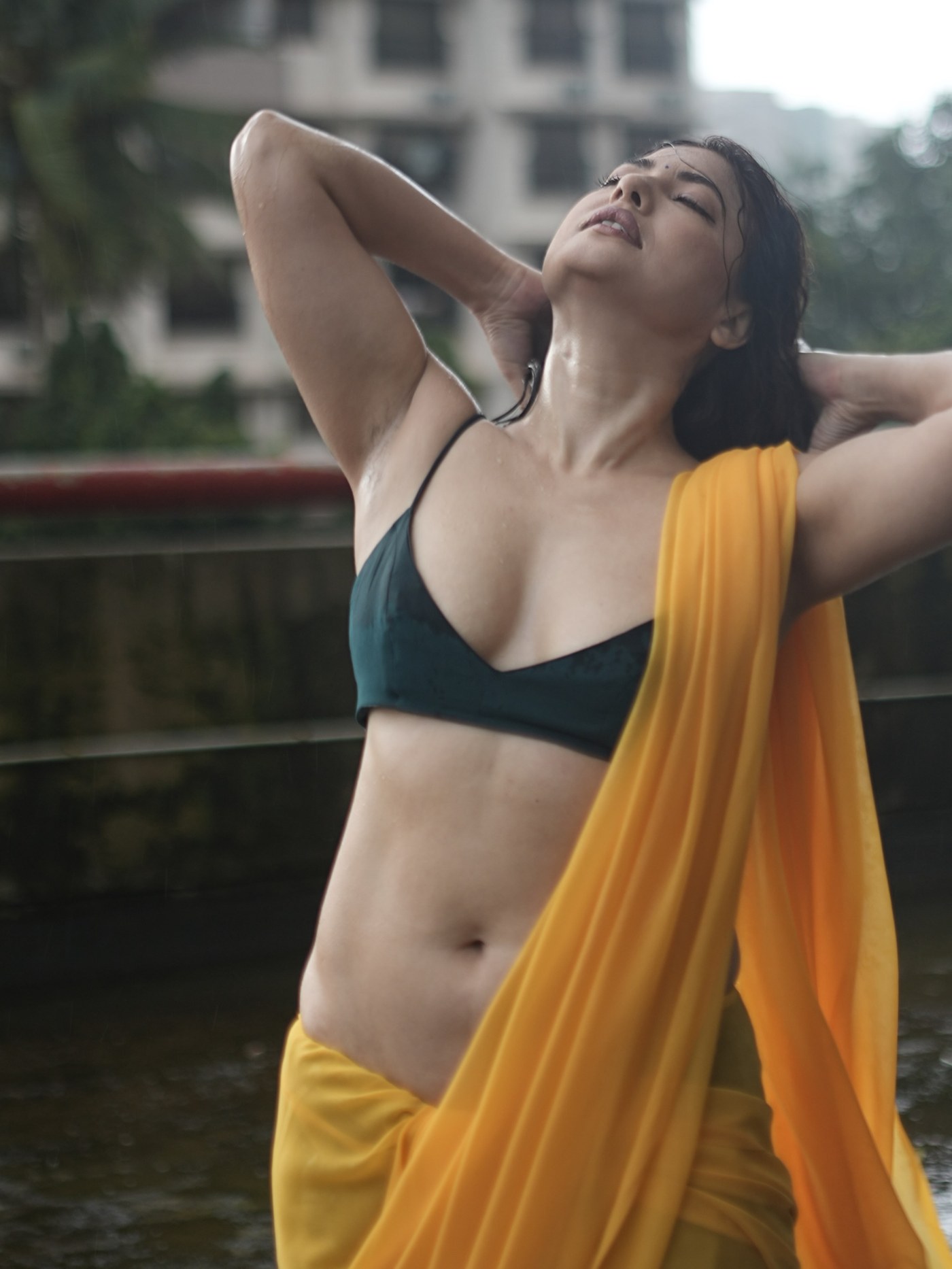 Poonam Rajput's Fashion Volume: Styling Sarees with Modern Edge