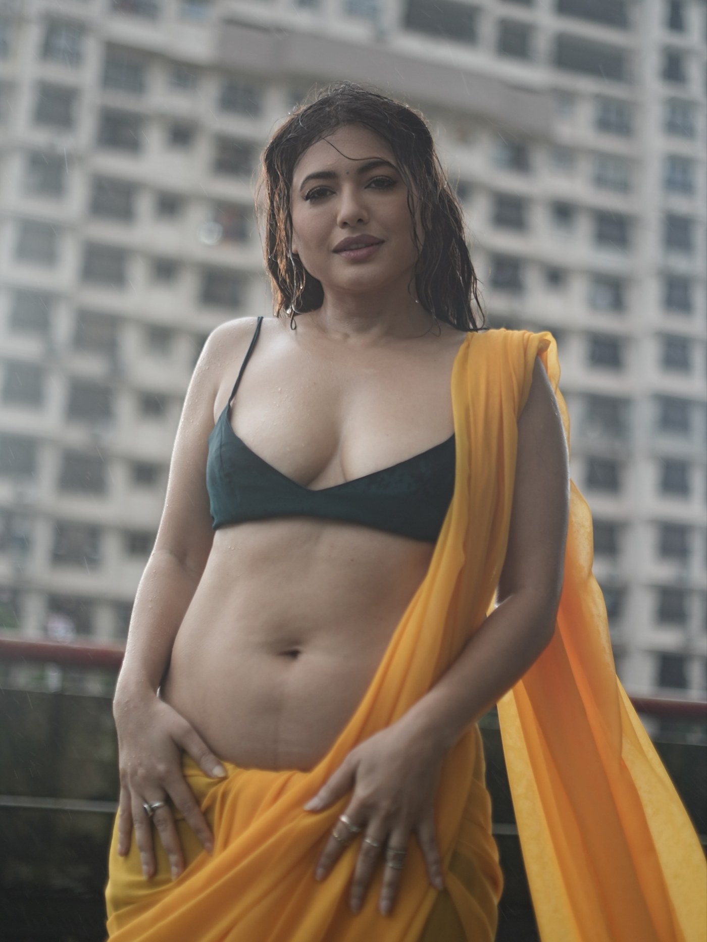 Poonam Rajput's Fashion Volume: Styling Sarees with Modern Edge
