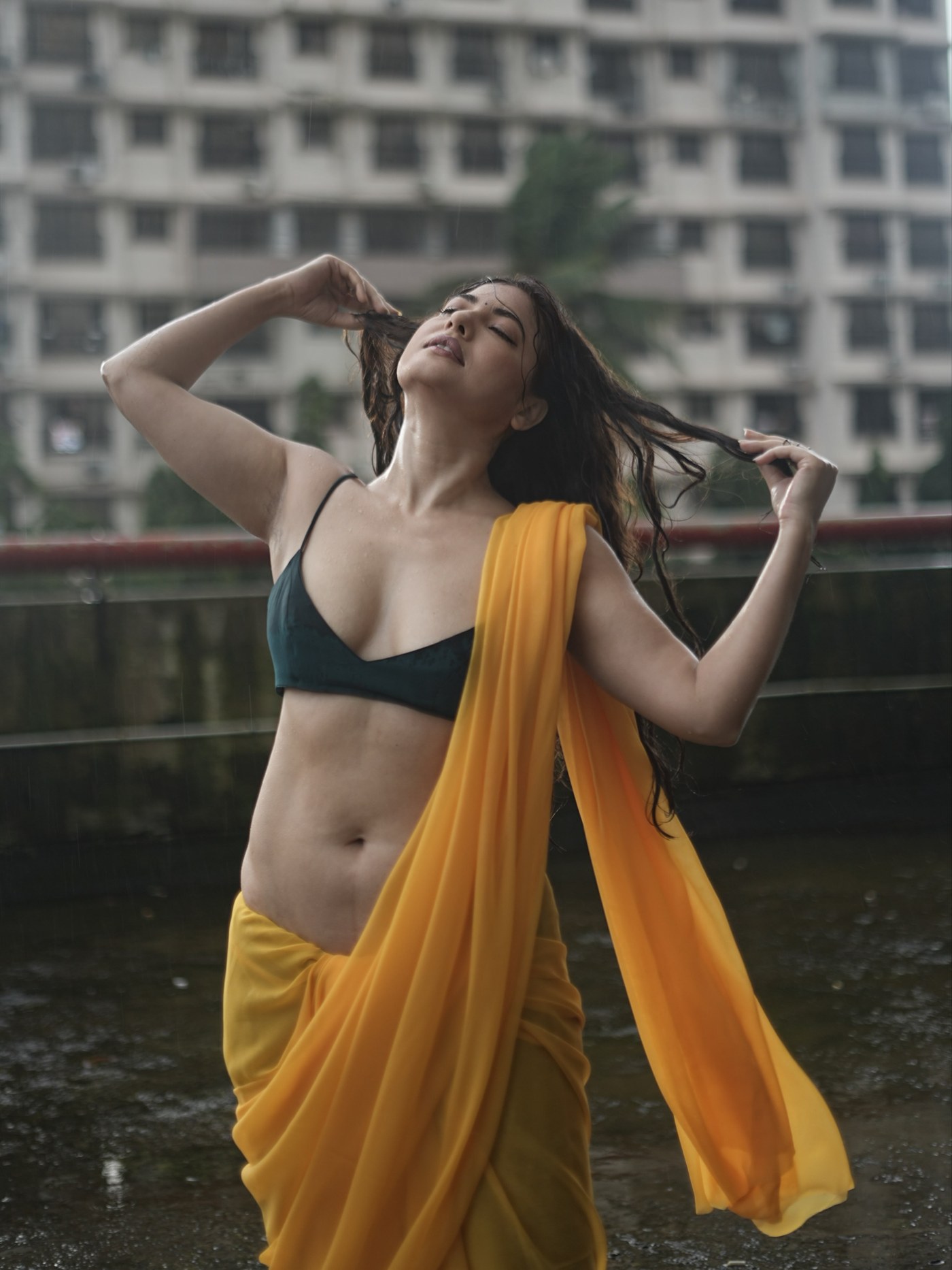 Poonam Rajput's Fashion Volume: Styling Sarees with Modern Edge