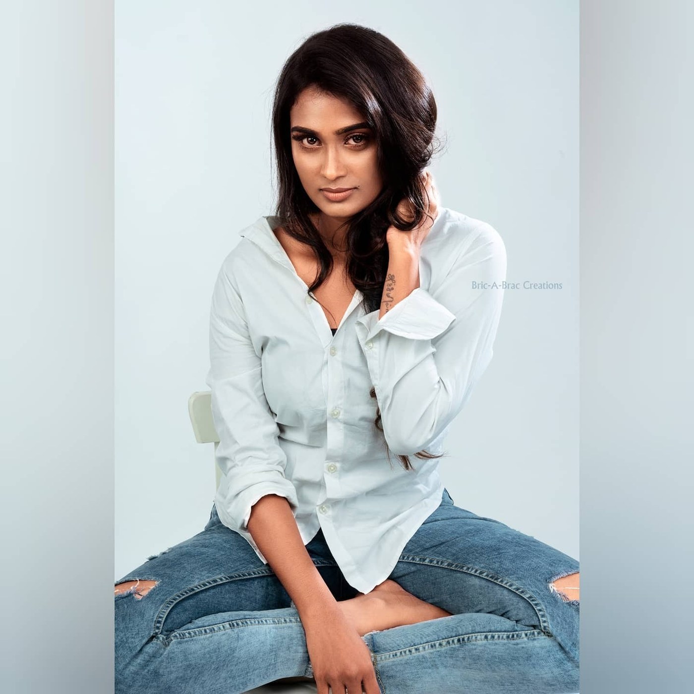 Poornima Ravi: Coastal Muse in Stunning Monochrome Shots