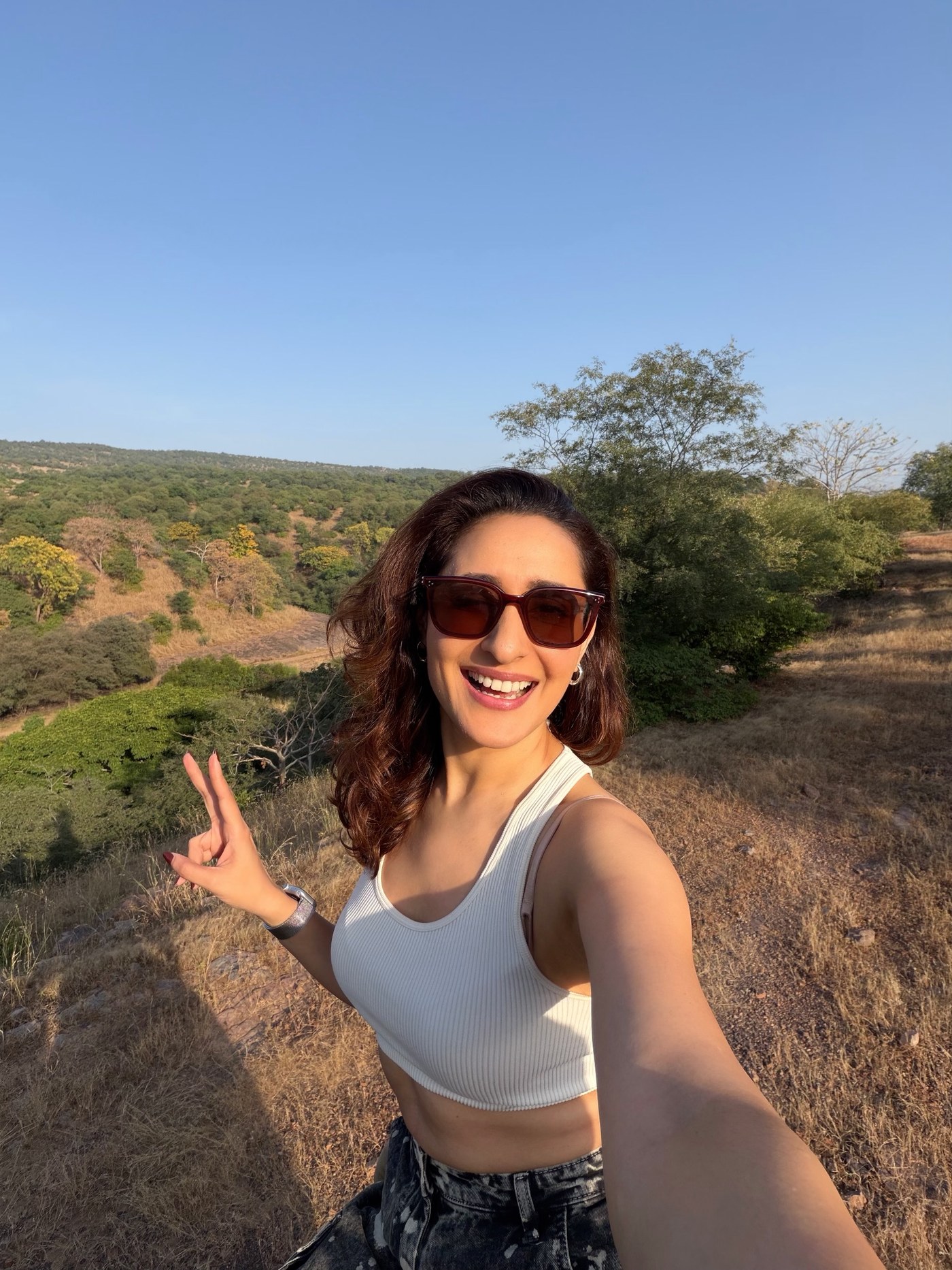 Pragya Jaiswal Goes Wild on Safari Adventure!