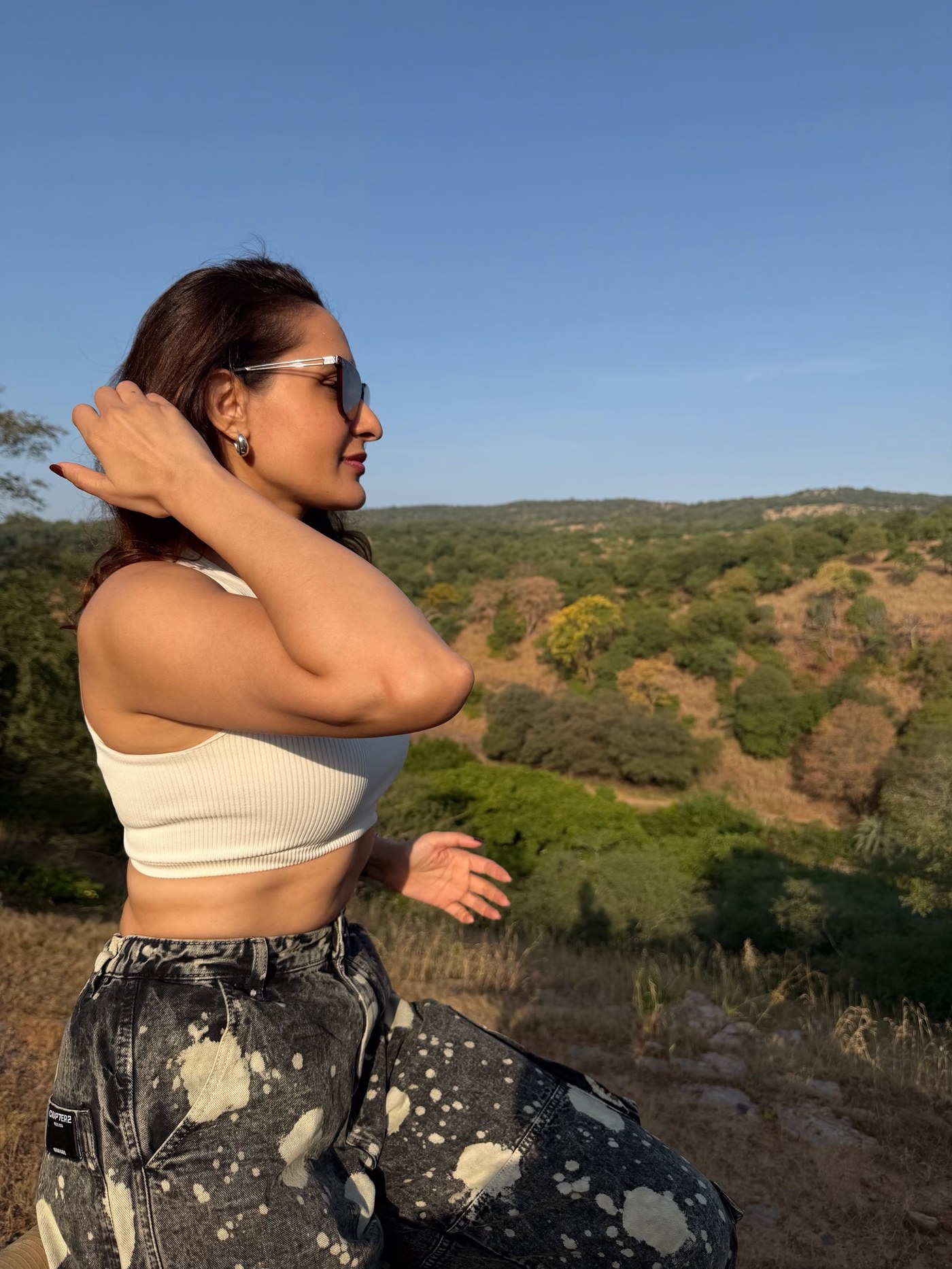 Pragya Jaiswal Goes Wild on Safari Adventure!