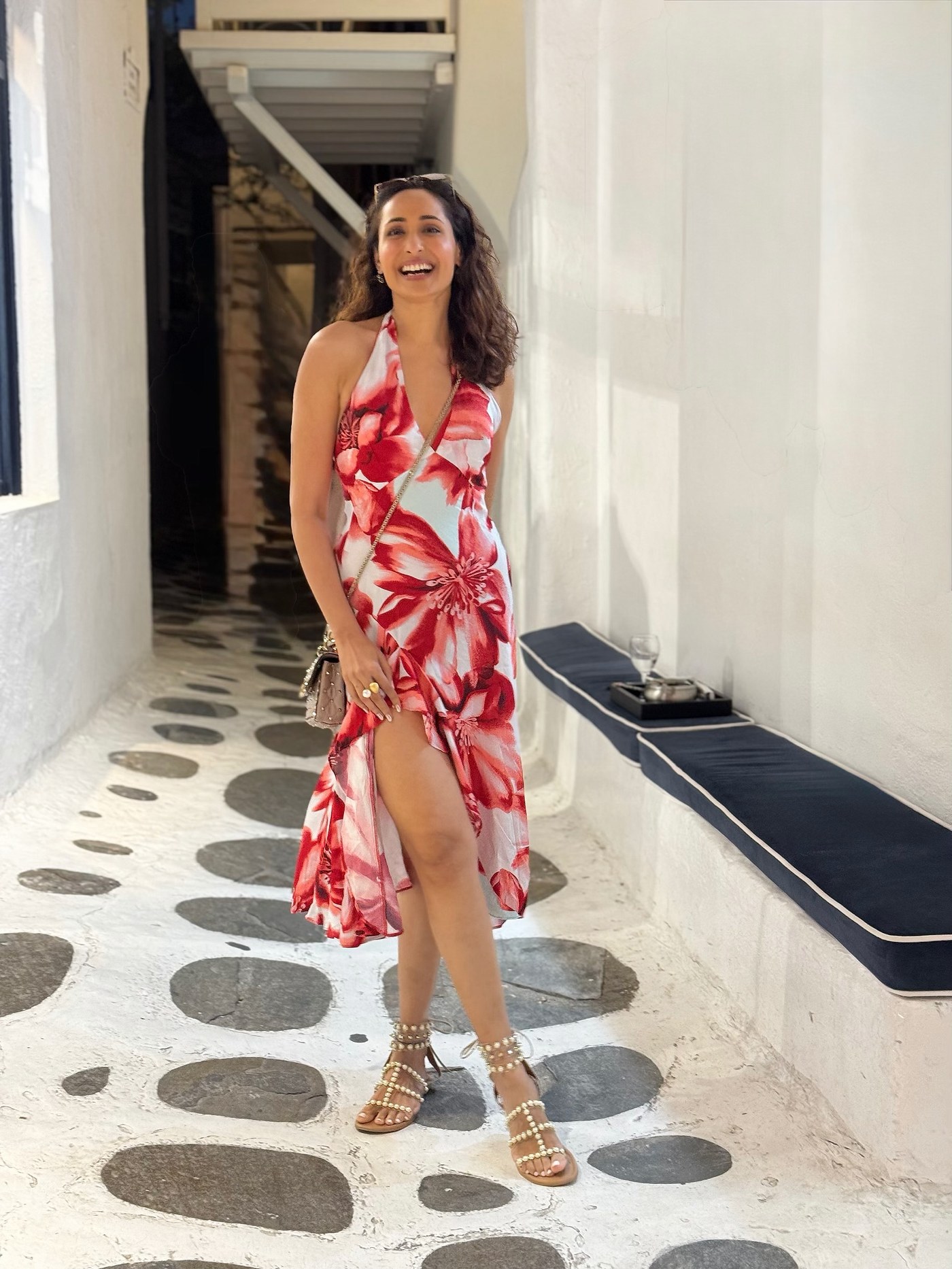 Pragya Jaiswal’s Bold Summer Vibes in Mykonos Style