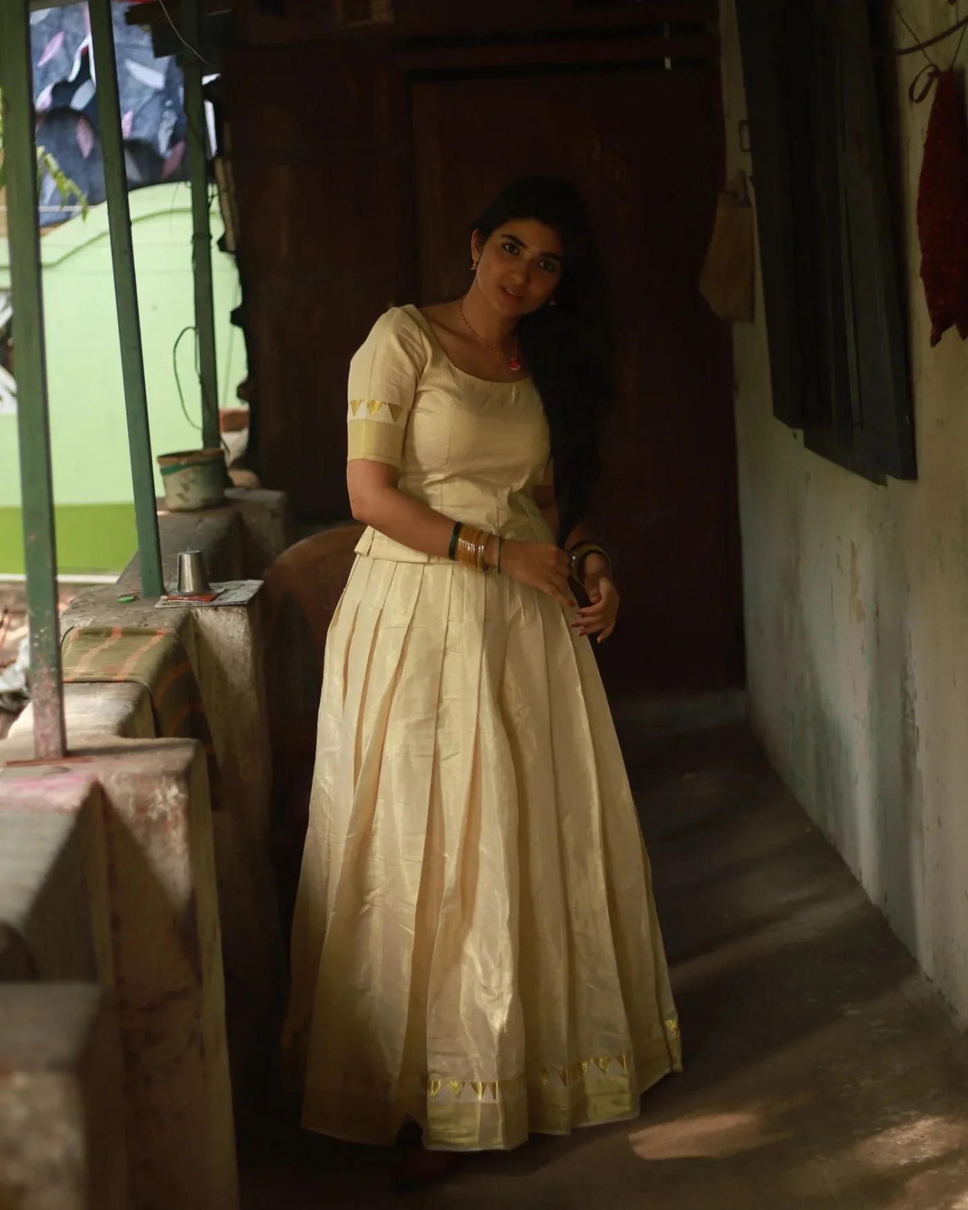 Pragya Nagra Kerala Churidar Photos Showcase Stunning Looks