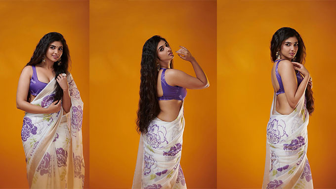 Pragya Nagra Onam Saree Photos 2023 Festive Traditional Looks