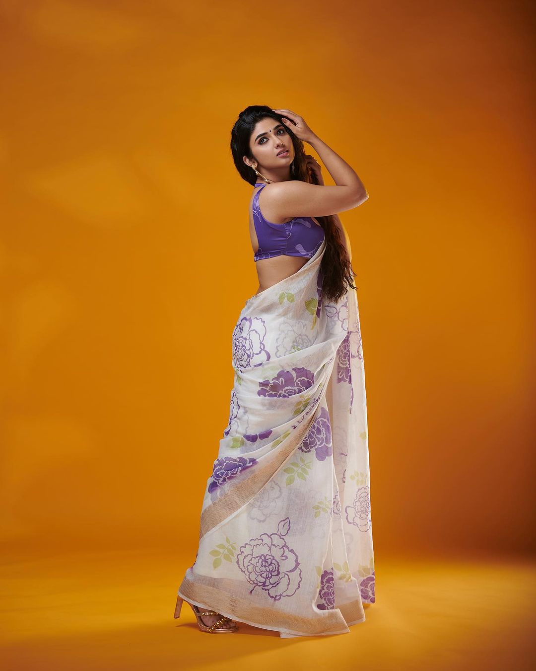 Pragya Nagra Onam Saree Photos 2023 Festive Traditional Looks