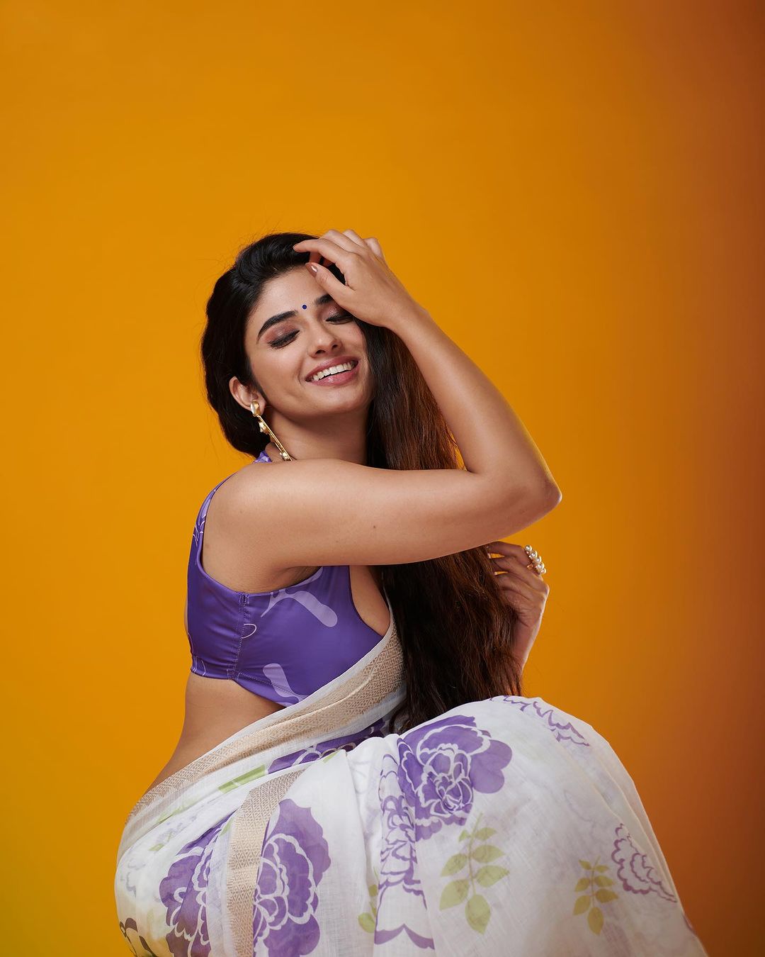 Pragya Nagra Onam Saree Photos 2023 Festive Traditional Looks