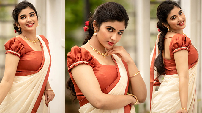 Pragya Nagra Stunning Latest Saree Photos and Looks