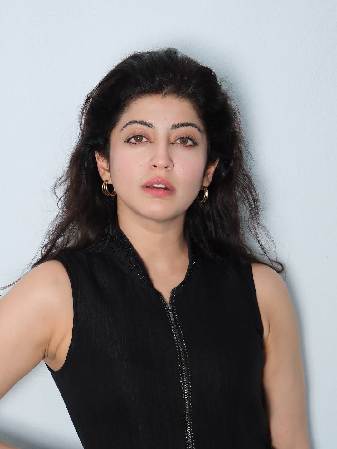 Pranitha Subhash: Effortlessly Chic in Black and Gold
