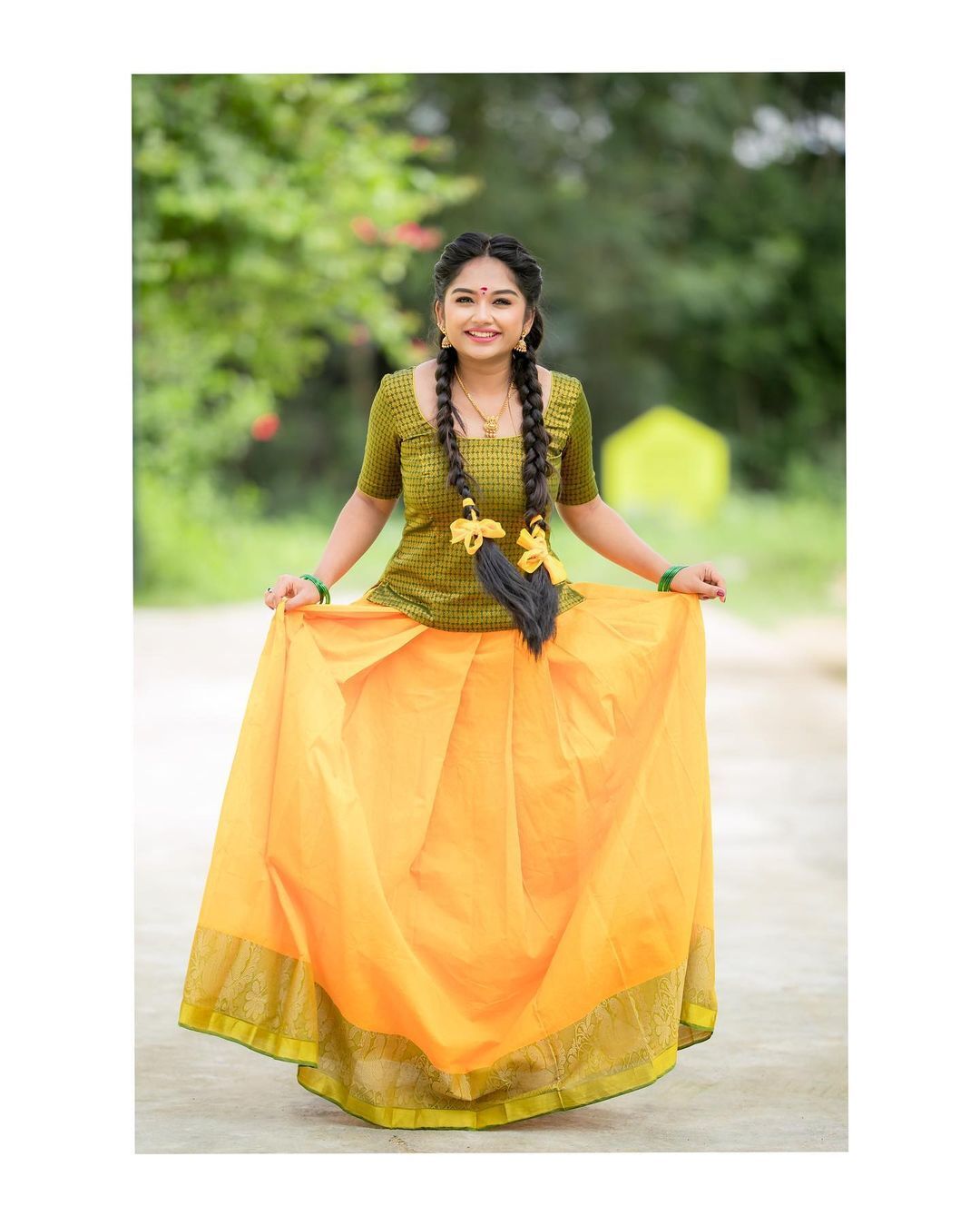 Preethi Sharma's Stunning Magenta & Maroon Looks