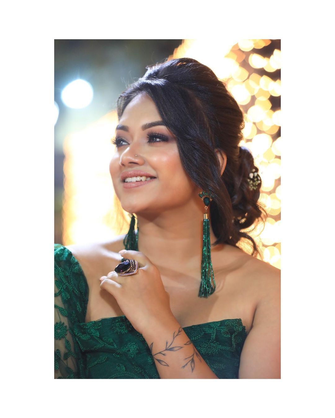 Preethi Sharma's Stunning Magenta & Maroon Looks