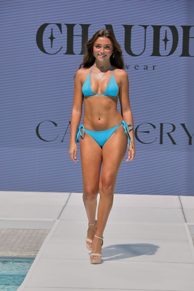 Presley Elise Steals the Spotlight at New York Swim Week Runway Show!