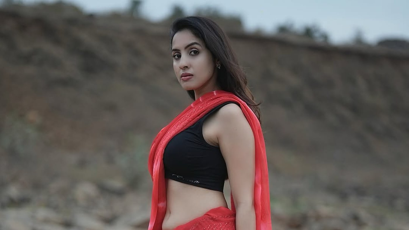 Priyanka Kholgade Stunning Traditional Saree Photos