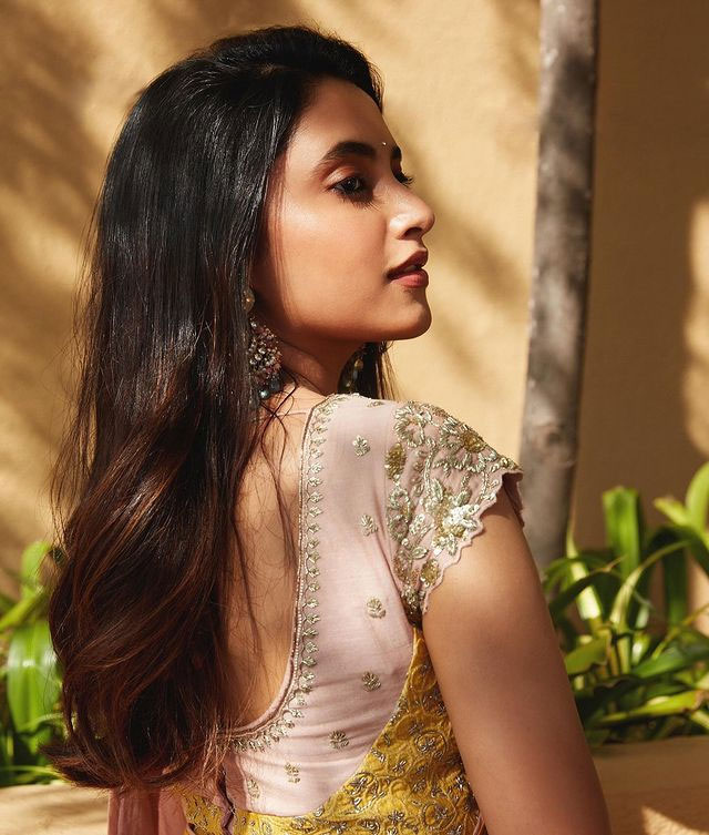 Black Saree Study: Priyanka Mohan's Measured Moment