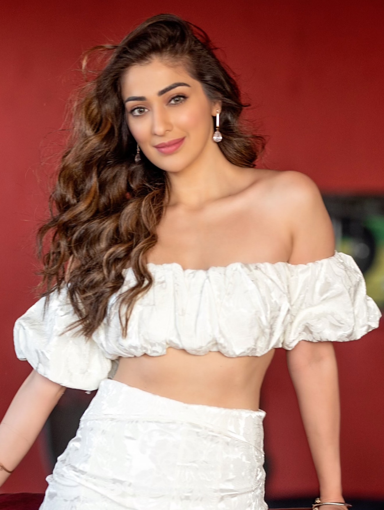 White Goddess Vibes: Raai Laxmi Nails Minimalist Glamour in Stunning White Ensemble