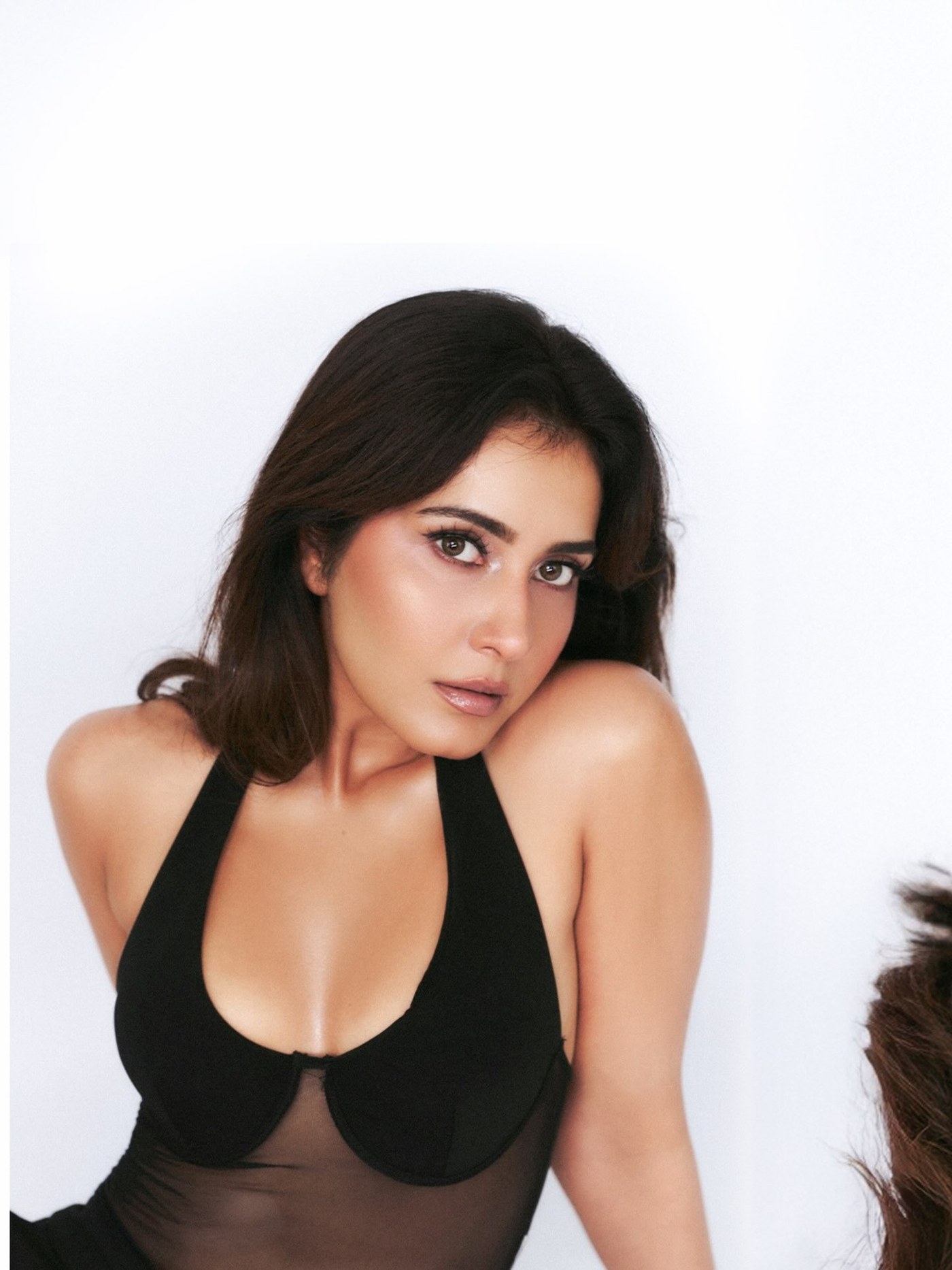 Raashii Khanna shines in a chic, structured all-black outfit that exudes modern confidence. - Photos & Updates