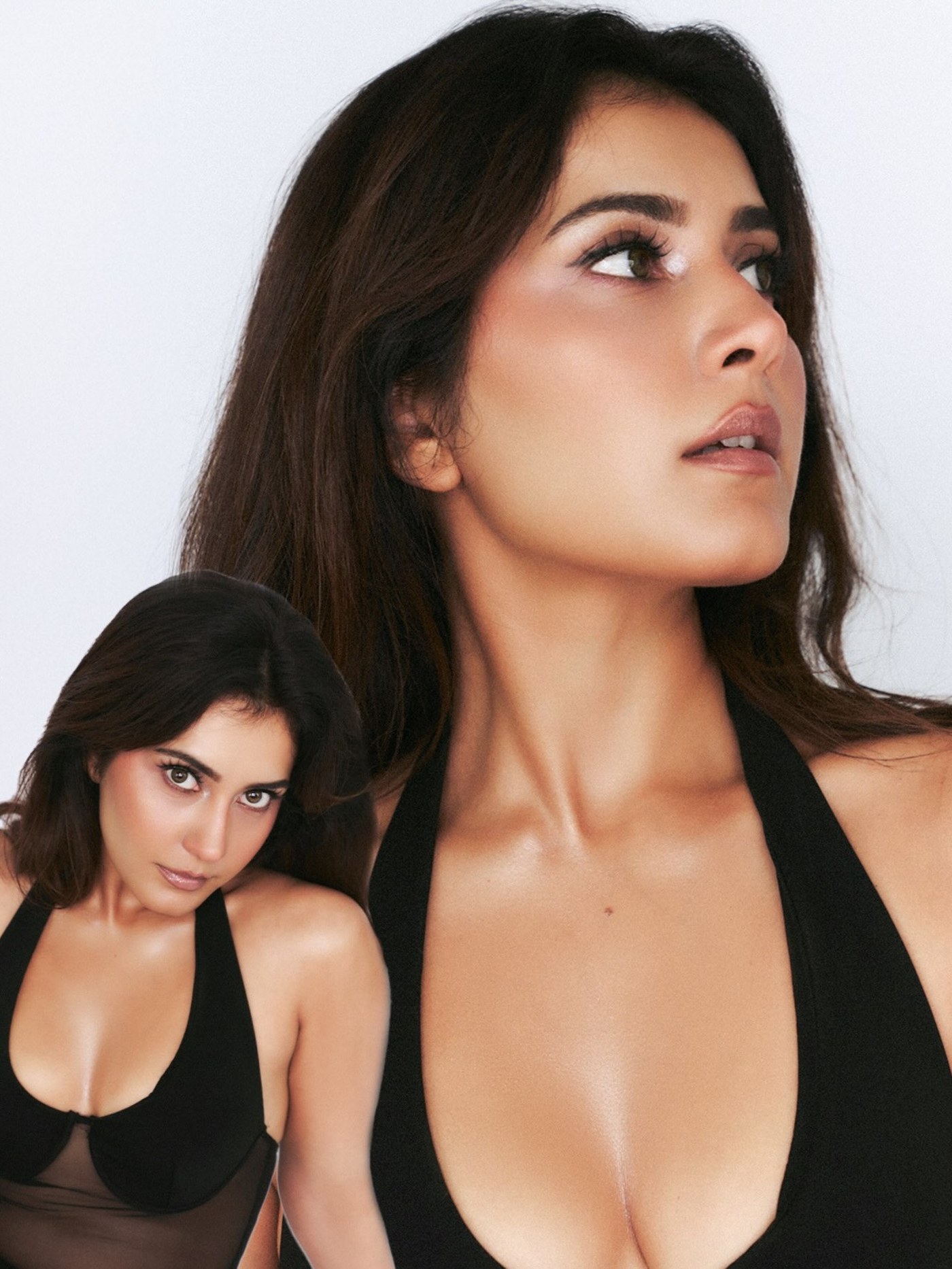 Raashii Khanna's Chic Black Ensemble: Mastering Modern Sophistication