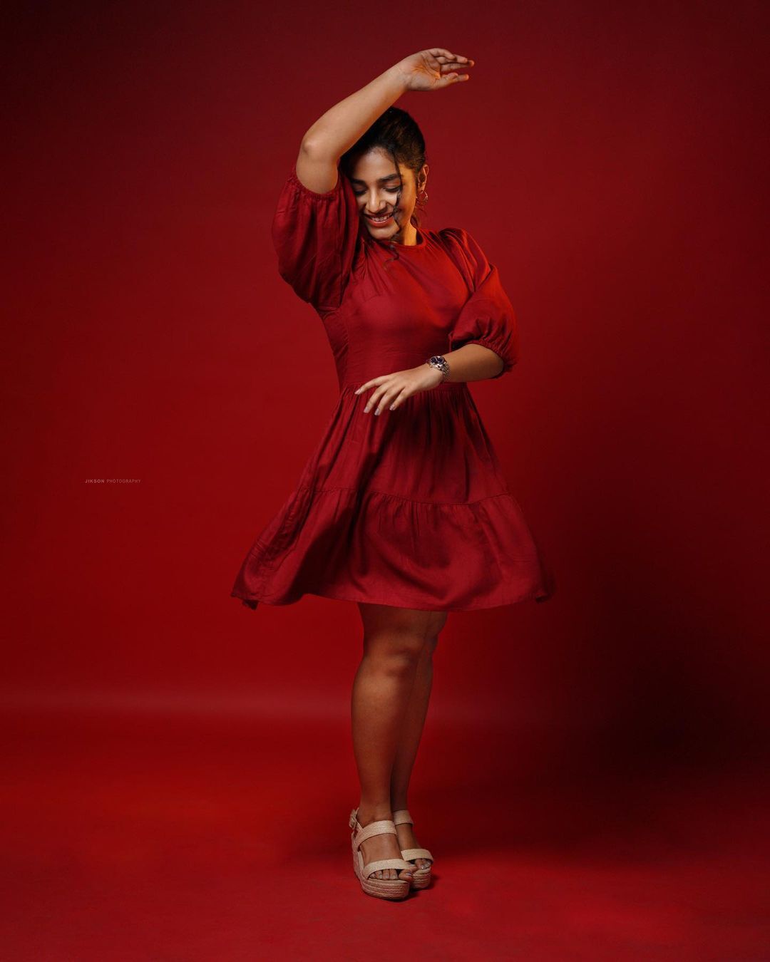 Rajisha Vijayan Steals the Spotlight in Stunning Red Ensemble