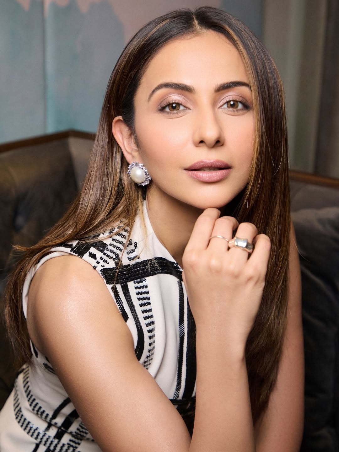 Rakul Preet Singh's Stunning Monochrome Elegance