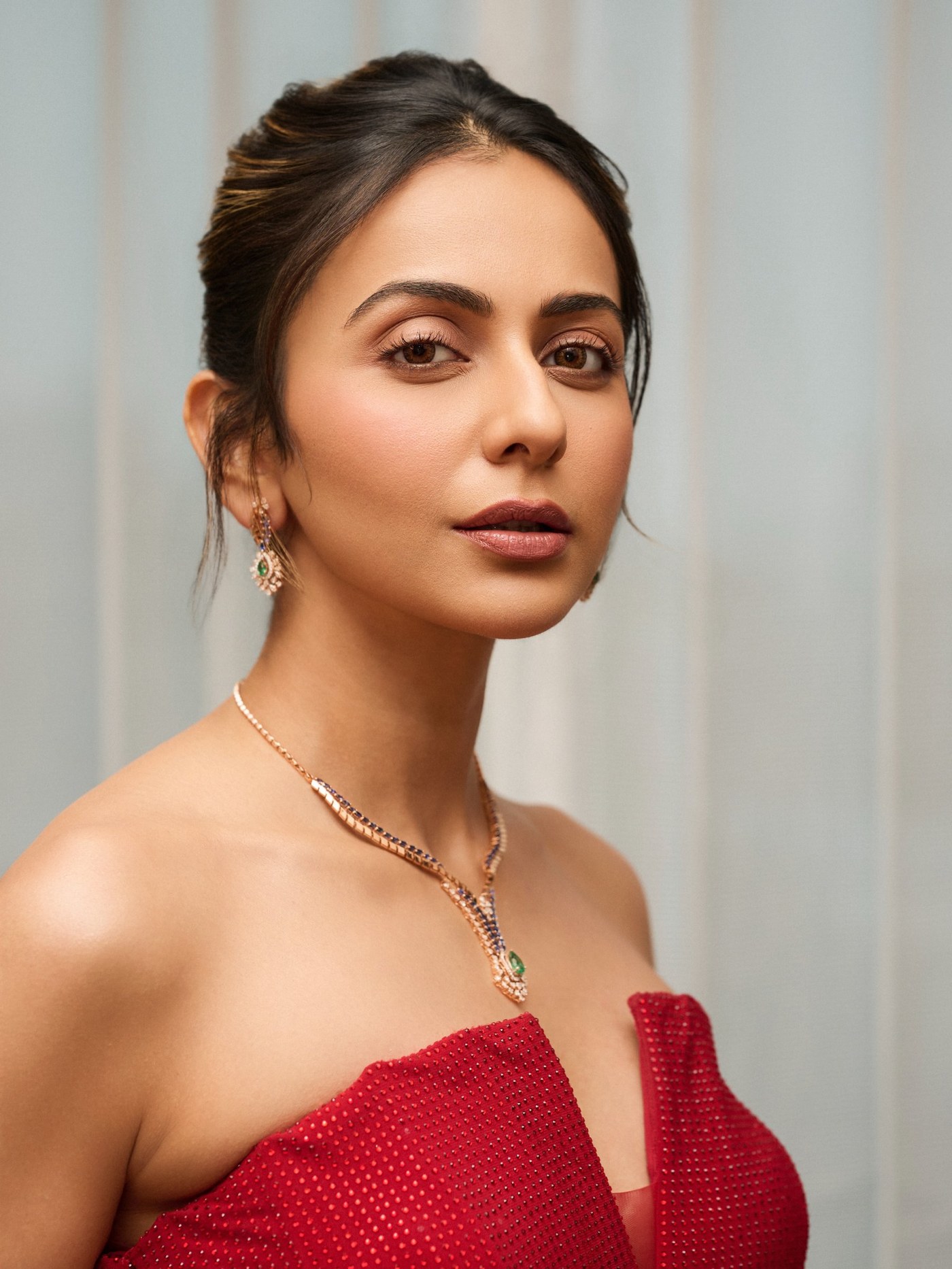 Rakul Preet Singh Commands Attention in Stunning Red Couture
