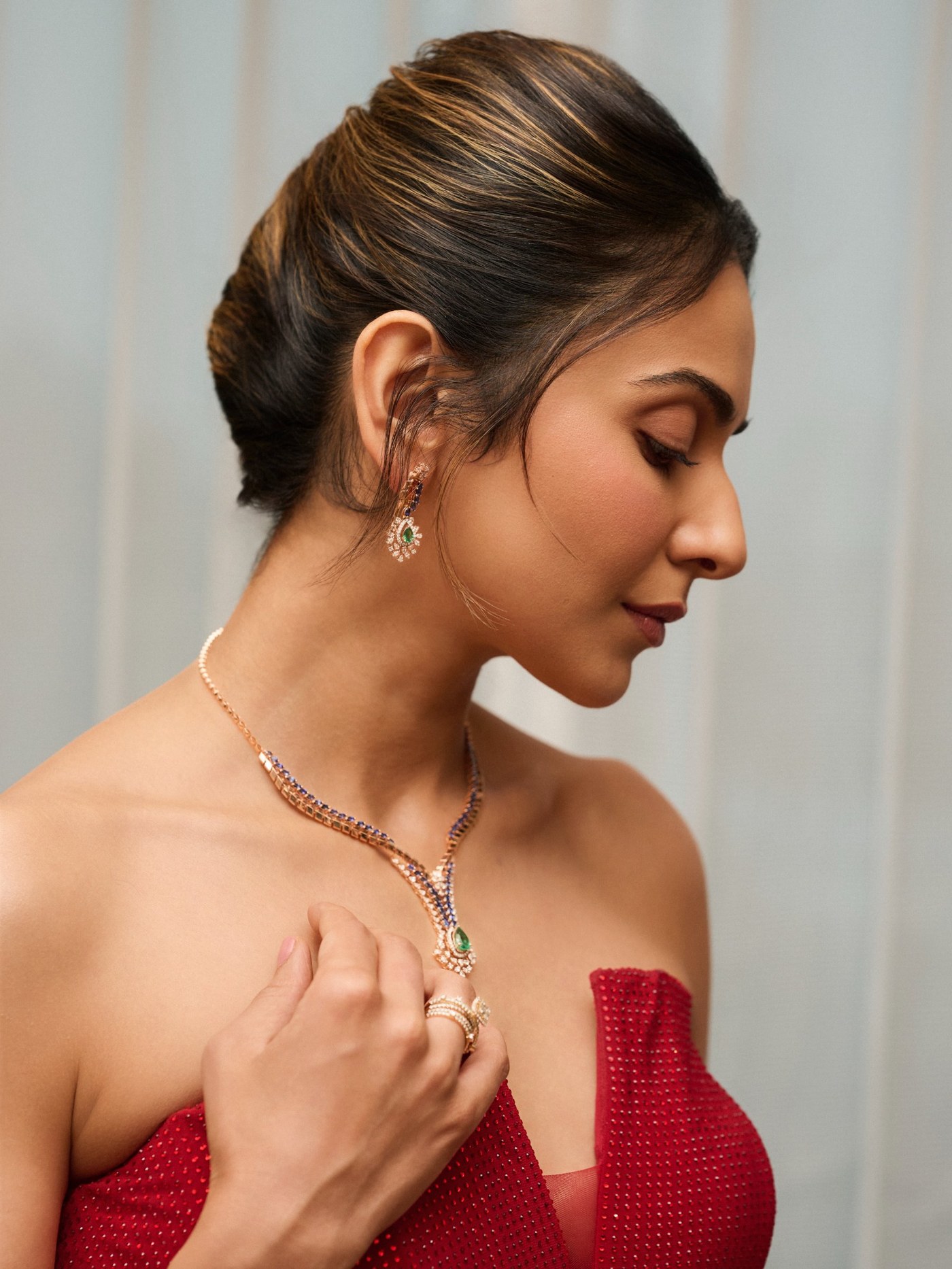 Rakul Preet Singh Commands Attention in Stunning Red Couture