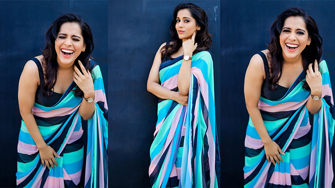 Rashmi Gautam Gorgeous Traditional Saree Photos