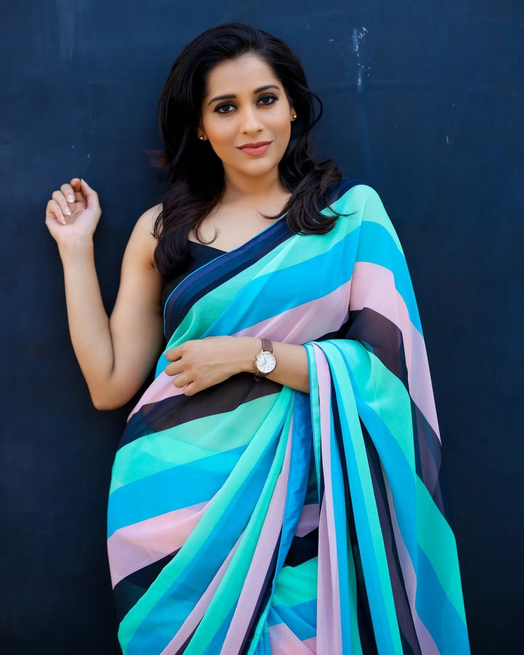 Rashmi Gautam Gorgeous Traditional Saree Photos