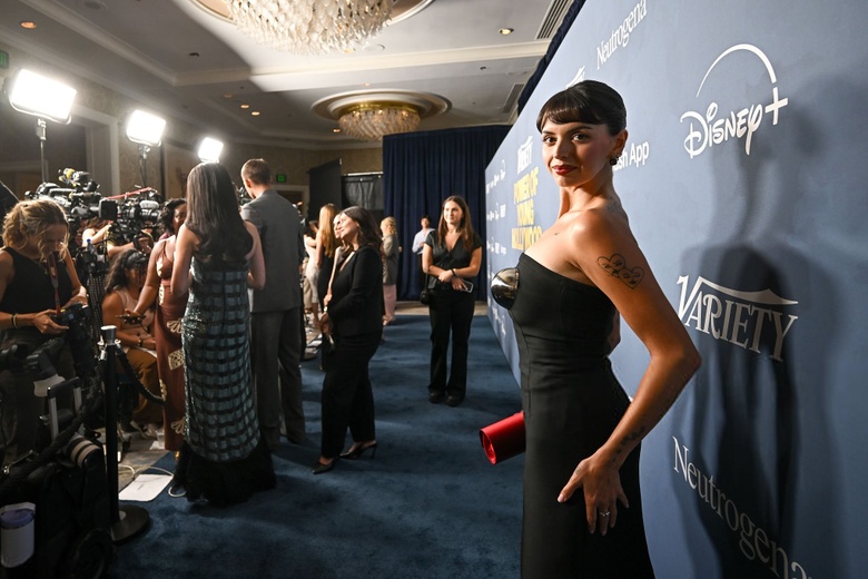 Rebecca Black is seen attending the Variety Power of Young Hollywood Event in Beverly Hills, radiating star power. - Photos & Updates
