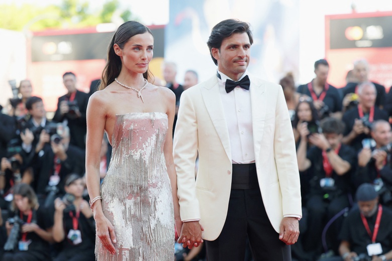 Rebecca Donaldson Slays the Red Carpet at the Venice Film Festival