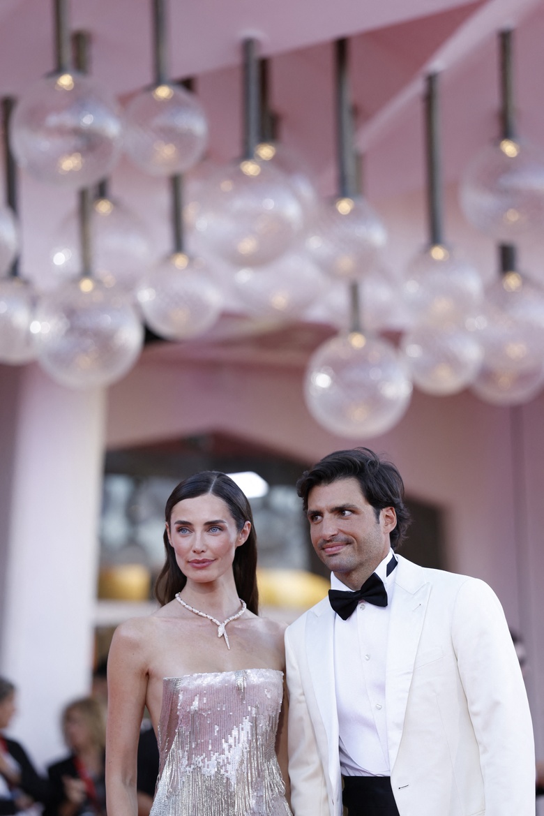 Rebecca Donaldson Slays the Red Carpet at the Venice Film Festival