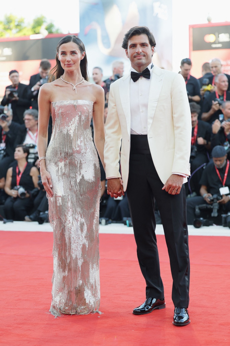 Rebecca Donaldson Slays the Red Carpet at the Venice Film Festival